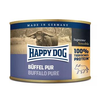 Happy Dog Büffel Pur Hundefutter Dose 200g