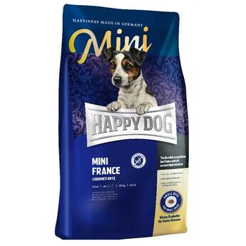 Happy Dog Mini France Gourmet Ente, 1kg Trockenfutter für Hunde