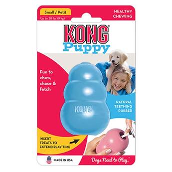 Kong Hundespielzeug Puppy S blau  7cm