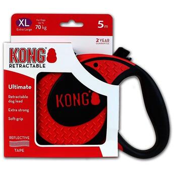 Kong Retractable Ultimate Rollleine XL rot  5m