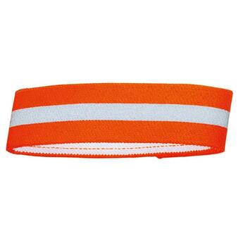 Hunter: Nylon-Warnhalsband reflektierend orange bis 60cm