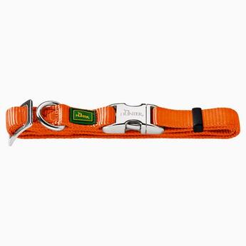 Hunter Halsung Vario Basic Alu Strong Hundehalsband Orange  XL