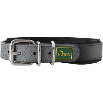  Hunter Halsband Convenience Comfort für Hunde schwarz 65 cm 