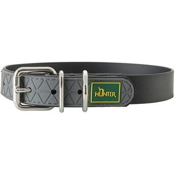 Hunter Halsband Convenience für Hunde schwarz 55 cm