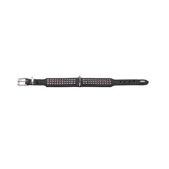 Hunter Halsband San Diego schwarz Verstellmöglichkeit 30,0-29,5 cm Breite 3,3 cm für Hunde