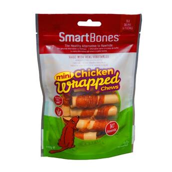 Smart Bones Mini Chicken Wrapped Chews  9 St.