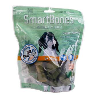 SmartBones: The Healthy Choice Chew + Dental 6 x Small Kauknochen  314 g