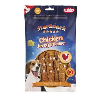 Nobby StarSnack Chicken Jerky Cheese  113g