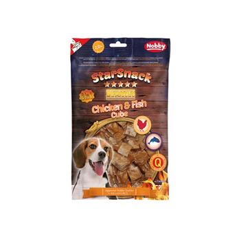 Nobby StarSnack Barbecue Chicken & Fish Cube 140g