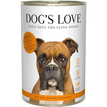 Dog´s Love Alleinfuttermittel für Hunde Pute 400g