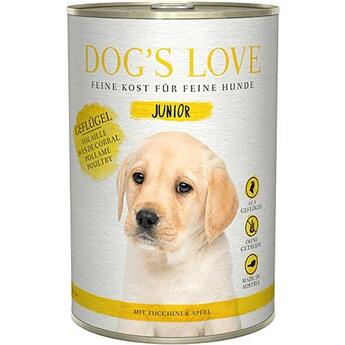 Dog´s Love Junior Geflügel Alleinfuttermittel für Hunde 400g