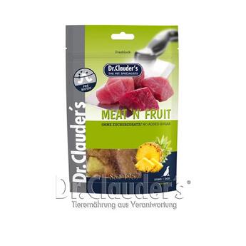 Dr Clauders Meat´n´Fruit Ananas & Hühnchen Snack für Hunde 80g