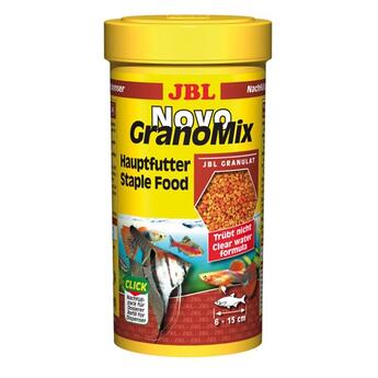 JBL: Novo GranoMix Click Nachfüllpack 250ml Hauptfutter für Zierfische
