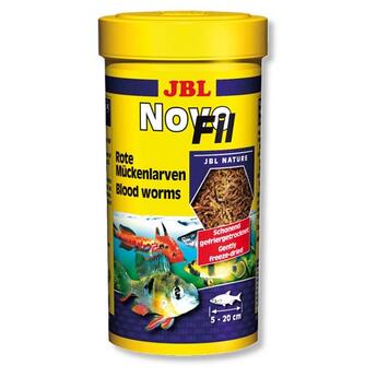 JBL: NovoFil  100 ml  Rote Mückenlarven gefriergetrocknet