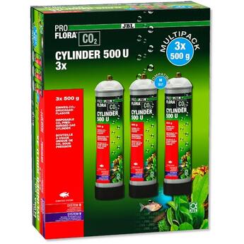 JBL ProFlora CO2 Cylinder 500 U  3x 500g