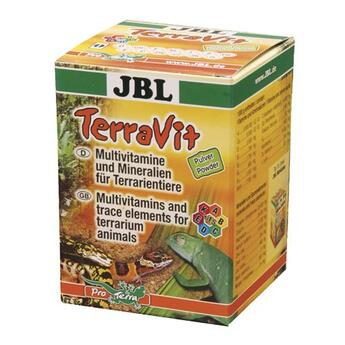 JBL: TerraVit Pulver 100g Multivitamine und Spurenelemente in Pulverform für Terrarientiere