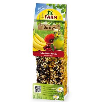 JR Farm Birdys Mohn-Banane-Kirsche für Wellensittiche  130g