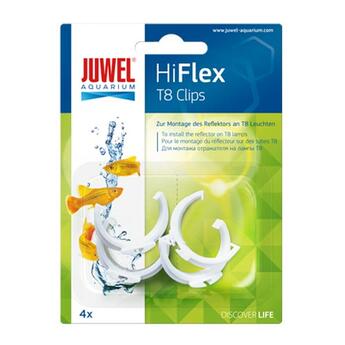 Juwel: Hi Flex T8 Clips  4Stk.