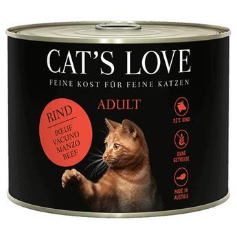 Cats Love Adult Rind Pur  200g
