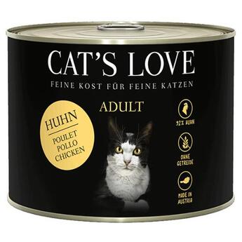 Cats Love Adult Huhn Pur  200g