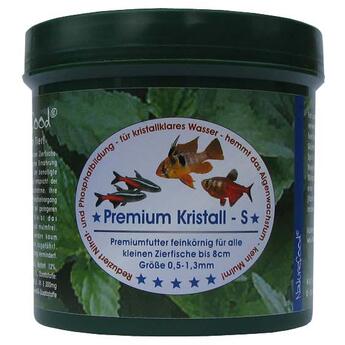 Naturefood Premium Kristall S 0,5-1,0 mm 210 g für Zierfische bis 6 cm