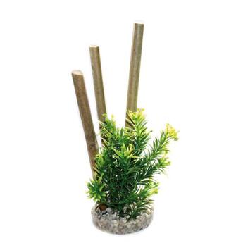 Sydeco Bamboo Forest Plants grün 38 cm
