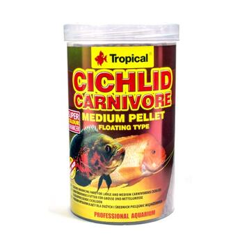 Tropical: Cichlid Carnivore Medium Pellet  1000ml / 300g