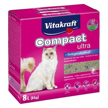 Vitakraft Compact Ultra Plus Katzenstreu  8 kg