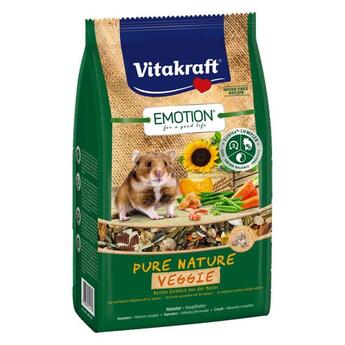 Vitakraft: Emotion Pure Nature Veggie für Hamster  600 g