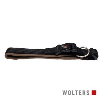  Wolters Cat & Dog Halsband Professional Gr. 0 25-28cm x 15mm  schwarz/braun 