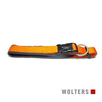  Wolters Cat & Dog Halsband Professional Gr. 0 25-28cm x 15mm  mango/schiefer 